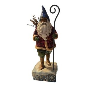 Jim Shore Heartwood Creek Danish Santa Figurine Christmas Decor EUC